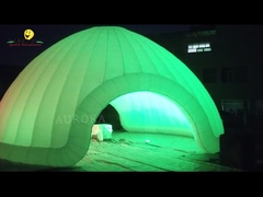 Tenda a cupola gonfiabile in PVC bianco / Igloo gonfiabile all' esterno per esposizione