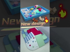 Bambini Soft Play Ball Pit Un set completo Soft Play Rainbow Bridge Soft Play attrezzature