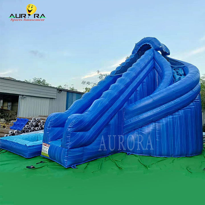 Parco giochi indoor Water Slide gonfiabile Blu Per tutte le età taglia personalizzata