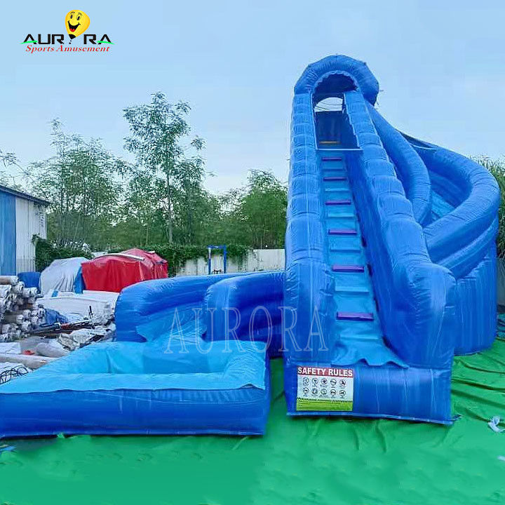 Parco giochi indoor Water Slide gonfiabile Blu Per tutte le età taglia personalizzata