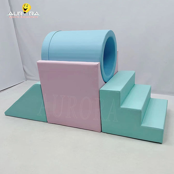 Pastel Baby Soft Play Blocchi di arrampicata per festa Noleggio attrezzature soft play personalizzate