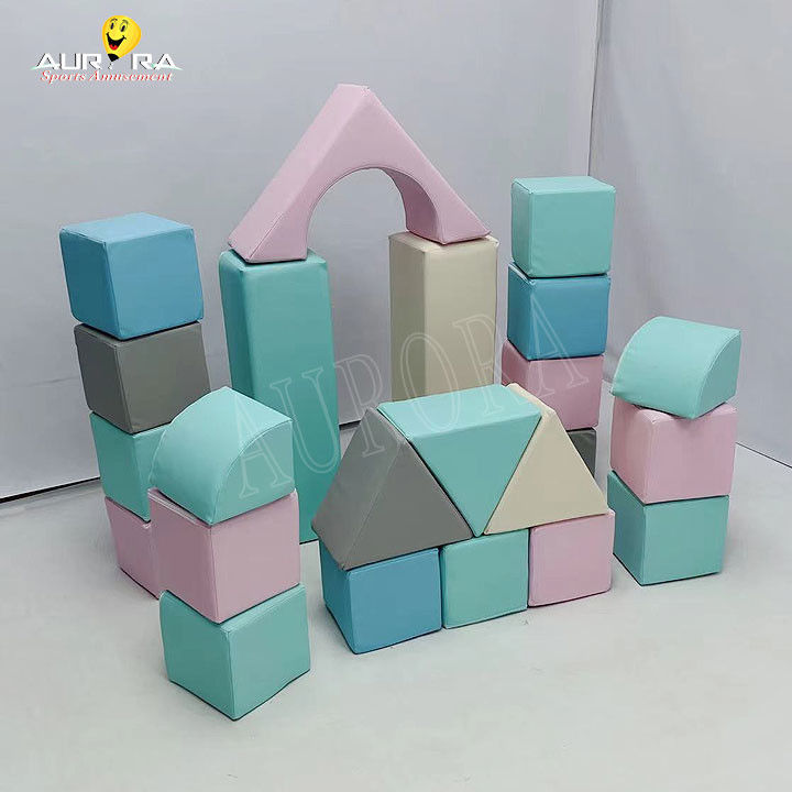 Pastel Baby Soft Play Blocchi di arrampicata per festa Noleggio attrezzature soft play personalizzate