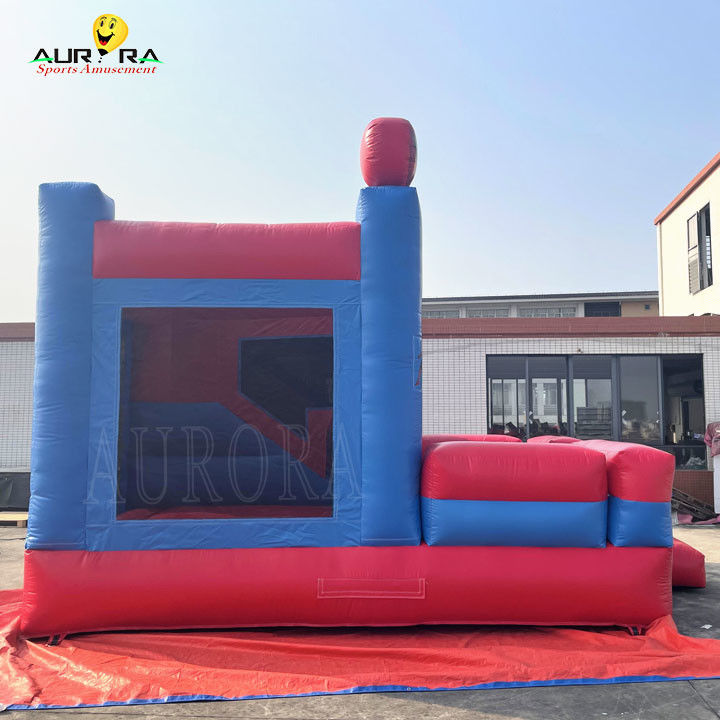 Il tema di Spider-Man colorato gonfiabile castello rimbalzante Bouncer Combo personalizzato