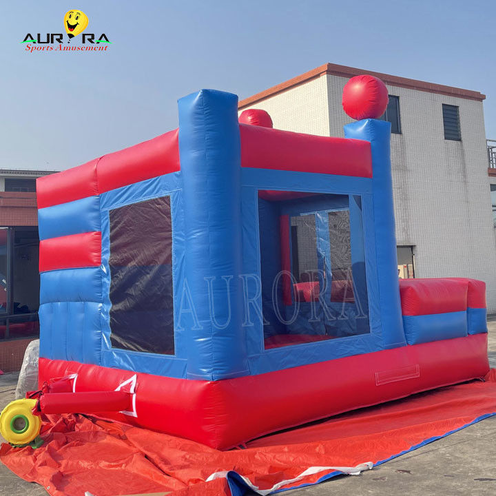 Il tema di Spider-Man colorato gonfiabile castello rimbalzante Bouncer Combo personalizzato