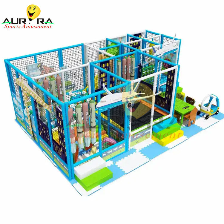 Baby Indoor Frame Soft Playground Equipment Set Ball Pool For Kids Area di gioco