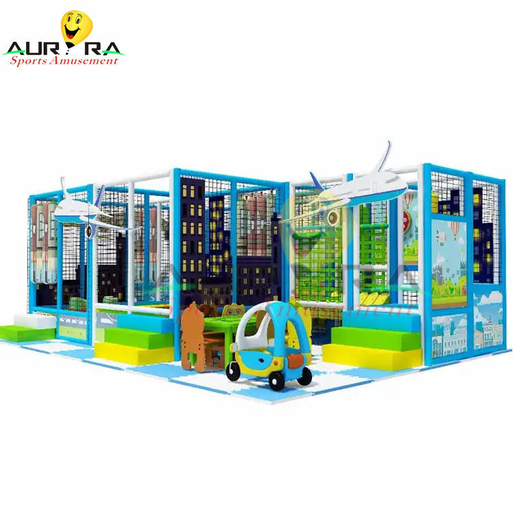 Baby Indoor Frame Soft Playground Equipment Set Ball Pool For Kids Area di gioco