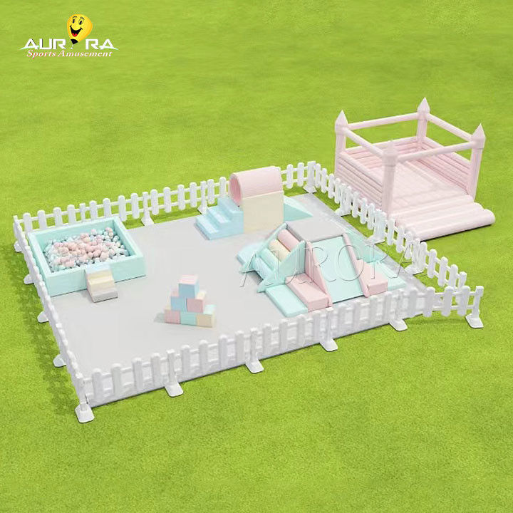 Colorato attrezzatura soft play personalizzata per bambini interni