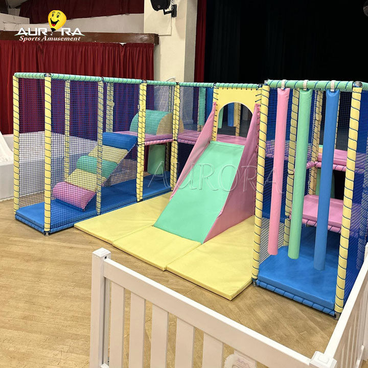 Baby Soft Play Set Popular Playground Indoor Colorato Camera Sensoriale Portatile