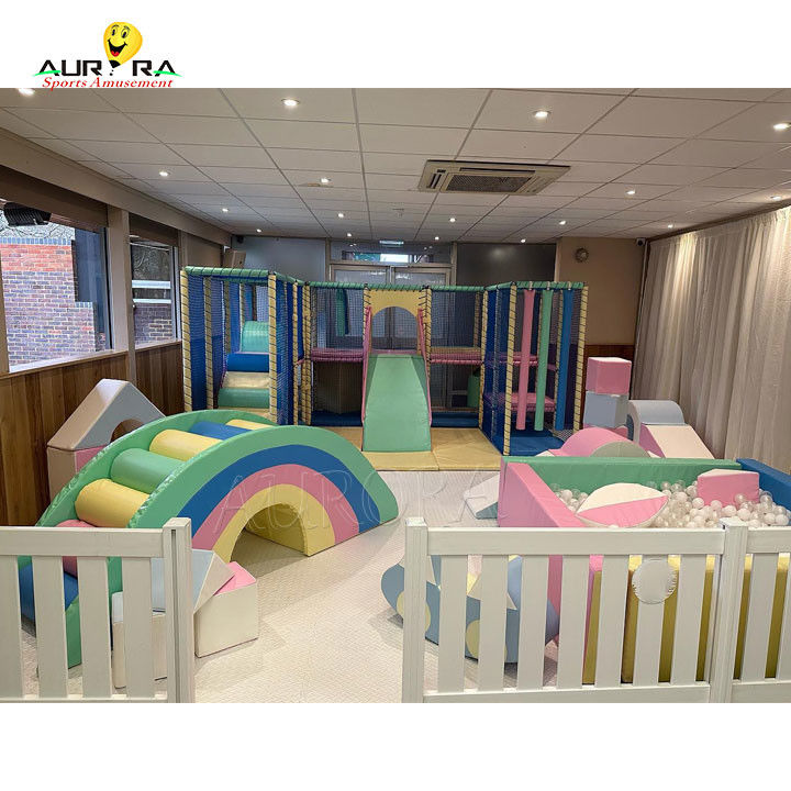 Baby Soft Play Set Popular Playground Indoor Colorato Camera Sensoriale Portatile