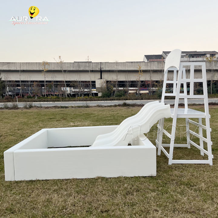 Equipaggiamento per giochi gonfiabili per bambini Set Bubble Dome Bouncy Castle Bouncer bianco