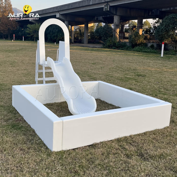 Equipaggiamento per giochi gonfiabili per bambini Set Bubble Dome Bouncy Castle Bouncer bianco
