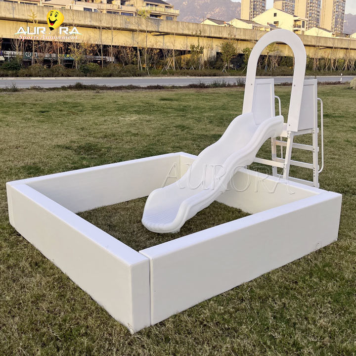 Equipaggiamento per giochi gonfiabili per bambini Set Bubble Dome Bouncy Castle Bouncer bianco