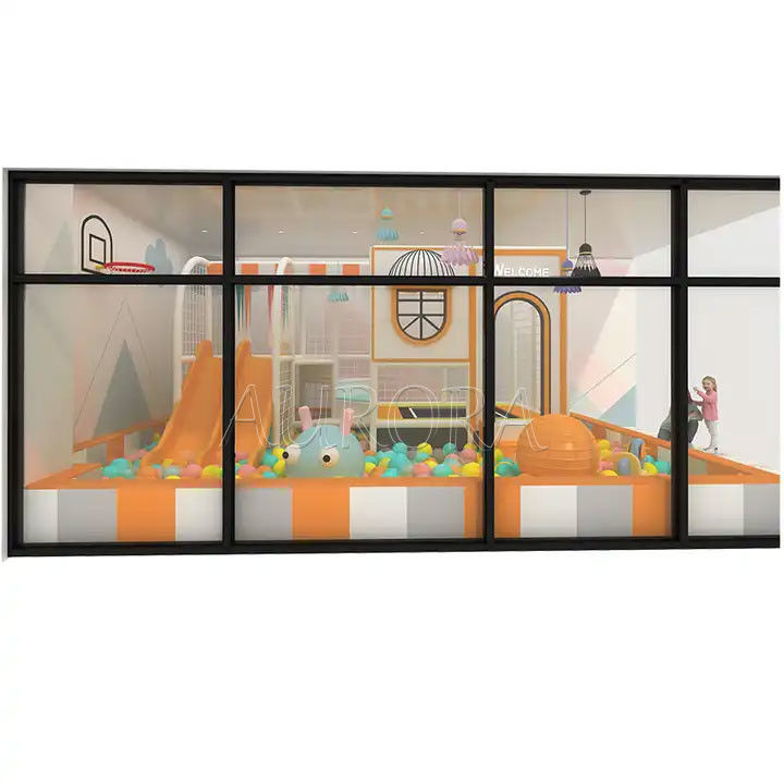 Tematica per bambini dolci attrezzature per giochi soft indoor colore personalizzabile