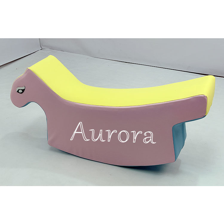 Galleria di gioco per bambini Blocchi di gioco per bambini attrezzature da gioco giallo verde