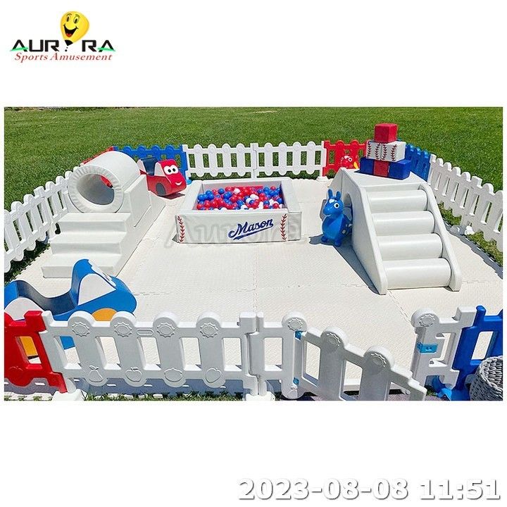 Soft Play Ball Pit Soft Play Set Attrezzature per feste all'aperto Soft Party Kids Play Items