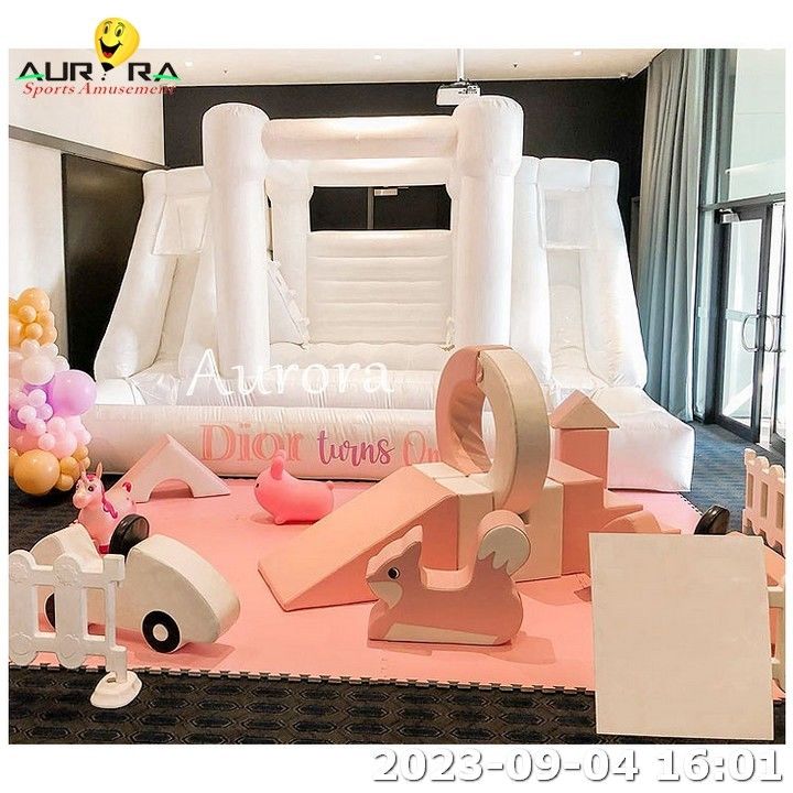 Soft Indoor Play Kids Bounce House Party Soft Play Fence per l' attrezzatura per bambini