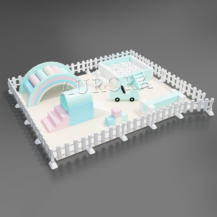 Colore personalizzato Soft Play Merry Go Round Evento Festa Affitto bambini carosello
