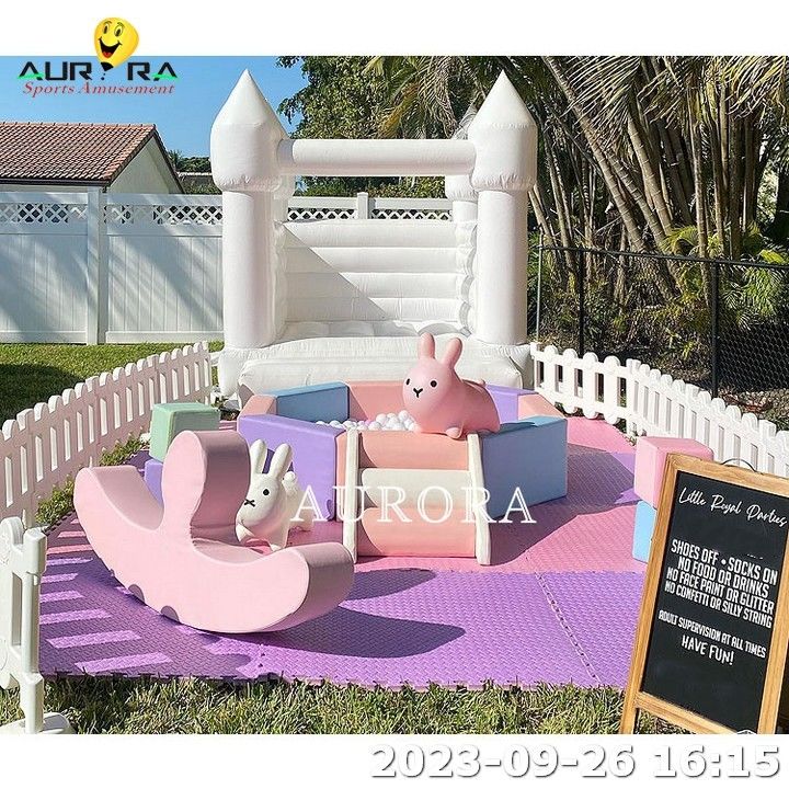 Ball Pit Indoor Kids Flower Soft Play Set Parco giochi Soft Play Area Set di fiori