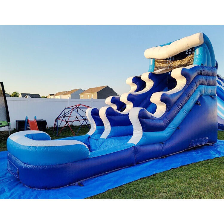 Evento di noleggio per bambini scivoli d'acqua gonfiabili per piscina scivolo d'acqua con piscina