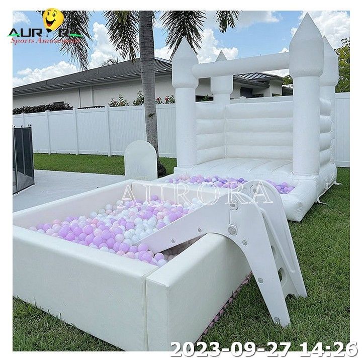 Slide Ball Pit Parco giochi Blocchi di arrampicata di schiuma morbida Bambini gioco morbido per attrezzature