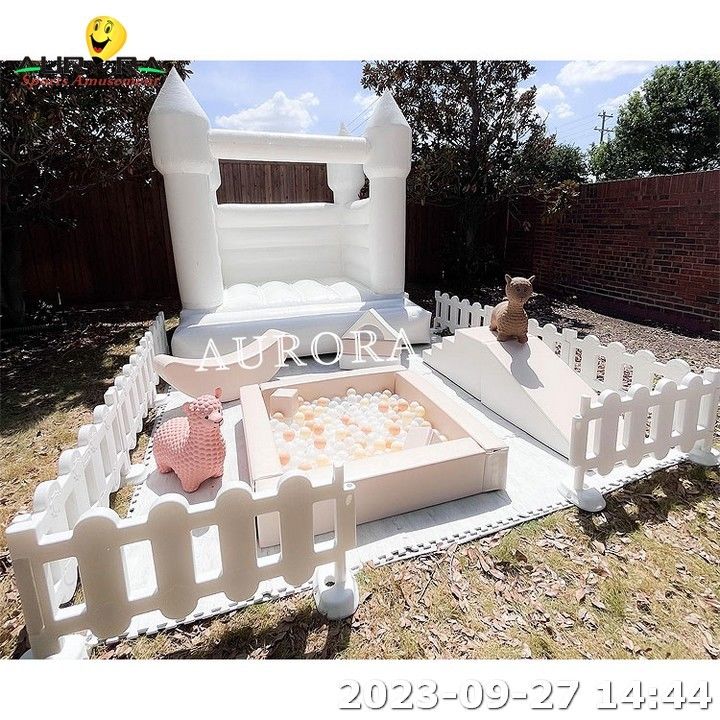 Slide Ball Pit Parco giochi Blocchi di arrampicata di schiuma morbida Bambini gioco morbido per attrezzature