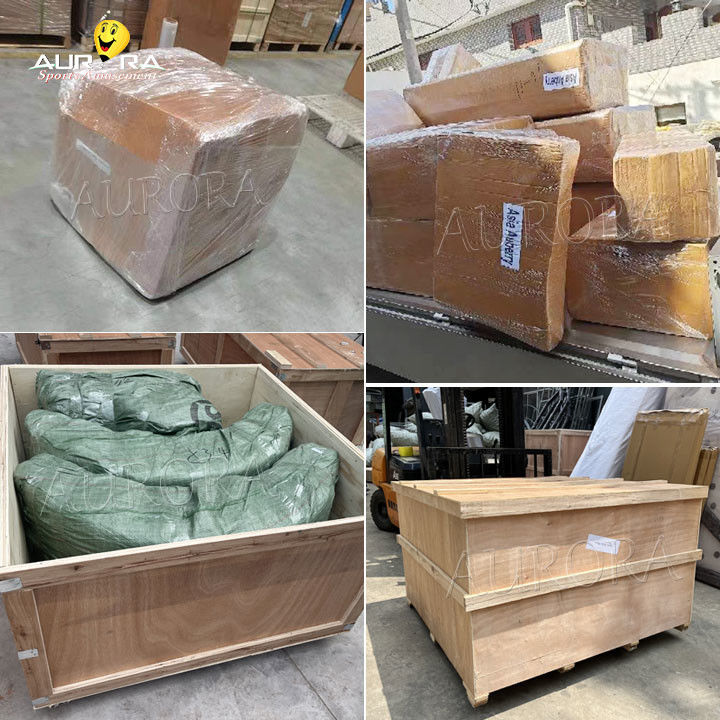 Blue Inflatable Bouncer Soft Play Sets Kids Play Park Ball Pit With Slide Outdoor