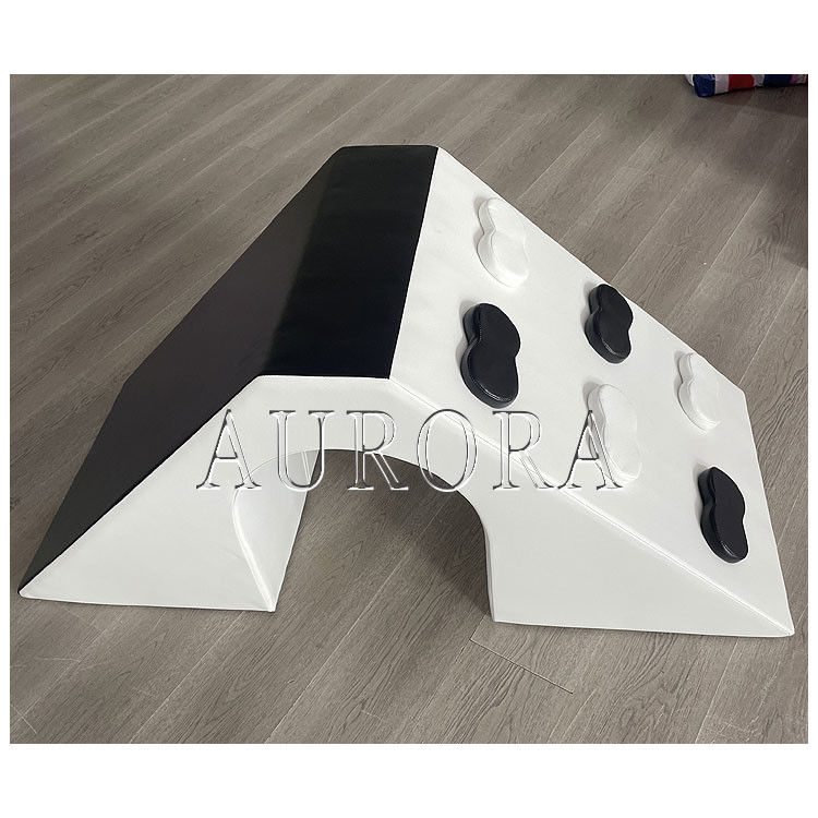 White And Black Soft Play Ball Pit Soft Play Sets per i bambini interni Parco giochi